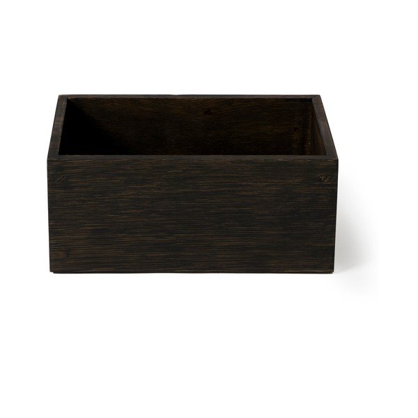 Škatla za shranjevanje iz temnega hrasta Wireworks Mezza-image-3