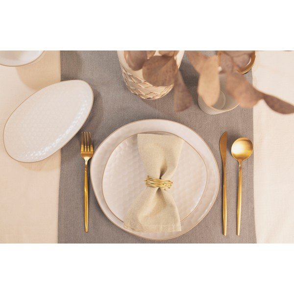 Beli jušni lončeni krožniki v kompletu 6 ks Imprints – Villa Altachiara-image-1