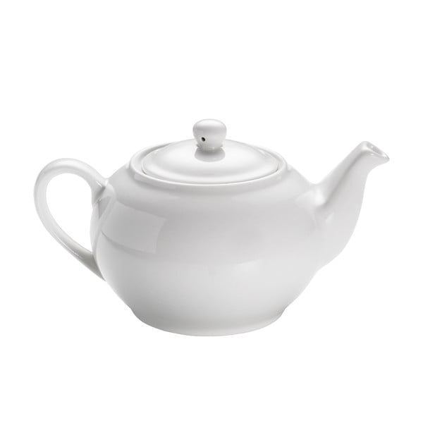 Bel porcelanast čajnik Maxwell & Williams Basic, 500 ml