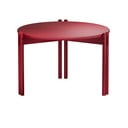 Rdeča okrogla mizica iz masivnega bora ø 60 cm Sticks – Karup Design