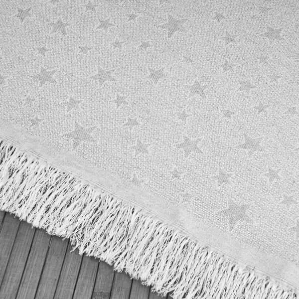Sivo pregrinjalo za zakonsko posteljo 180x290 cm Star – Casa Selección-image-1