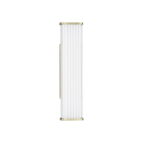 Kovinska LED stenska svetilka v mat zlati barvi Misty – Nova Luce