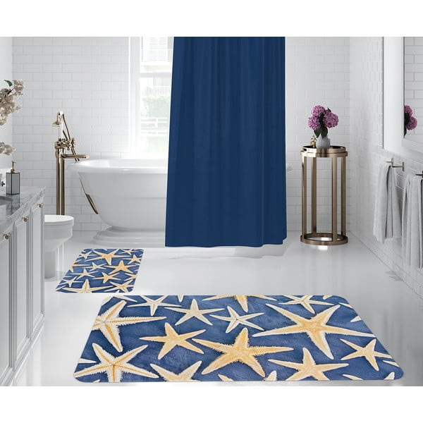 Modre kopalniške preproge v kompletu 2 ks 60x90 cm – Oyo Concept-image-1