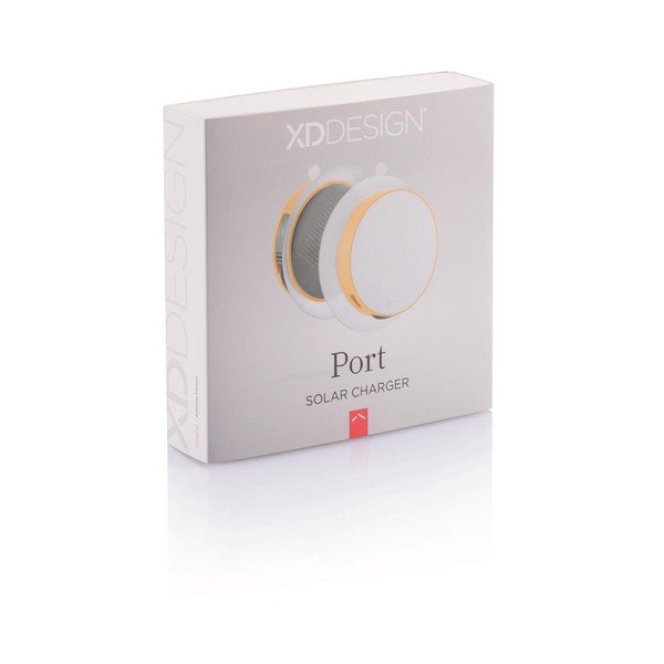 Oranžni solarni potovalni polnilnik XD Design Port-image-3