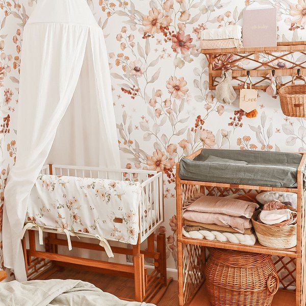 Tapeta iz netkanega tekstila 100 cm x 280 cm Autumn Meadow – Dekornik-image-1