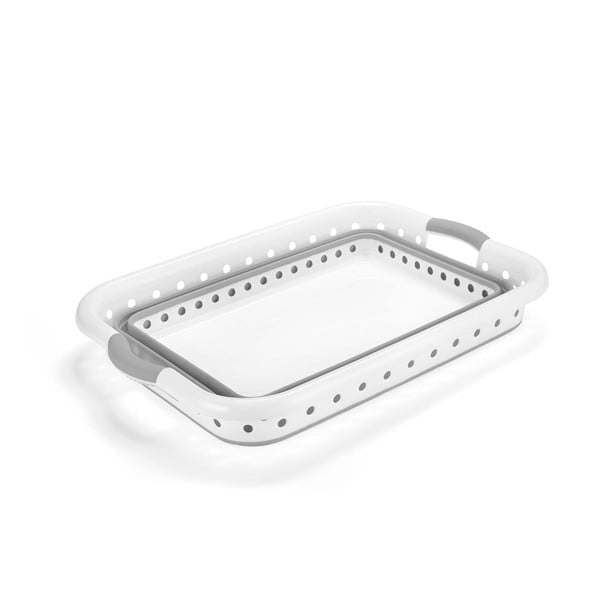 Belo-siva plastična košara za perilo 40 l - Addis-image-2