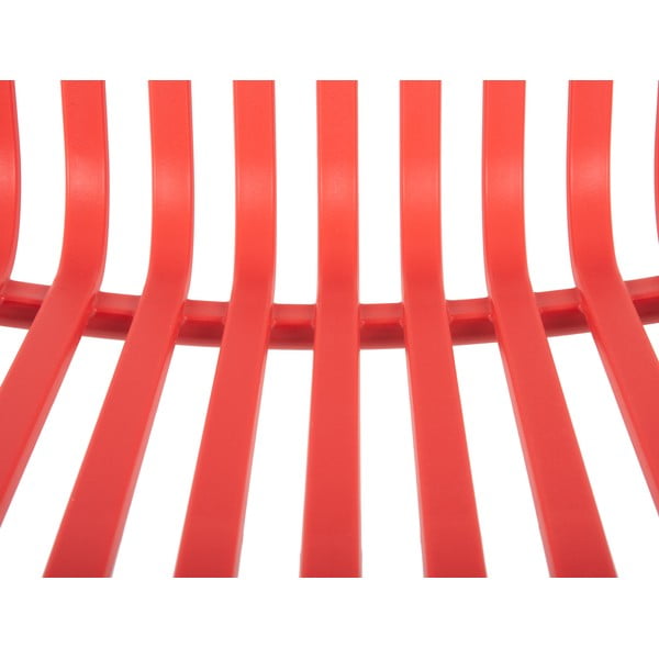 Svetlo rdeč plastičen jedilni stol Glee – Leitmotiv-image-3