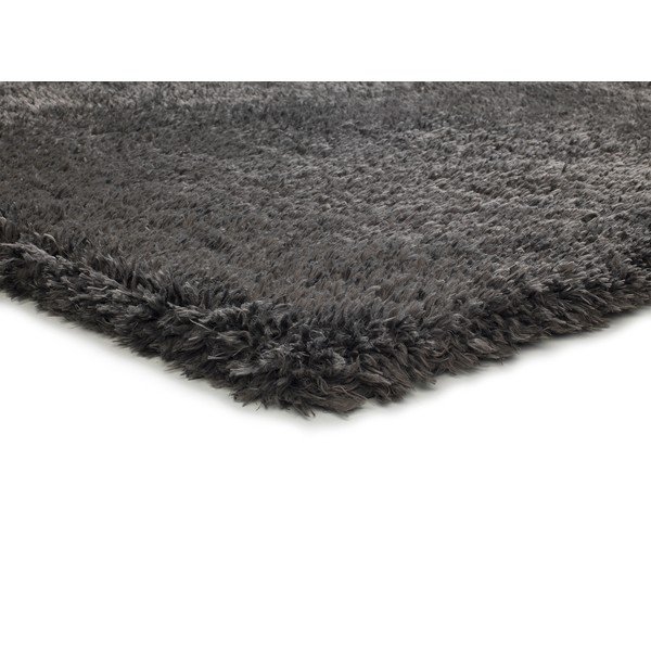 Siva preproga 110x60 cm Shaggy Reciclada - Universal-image-2