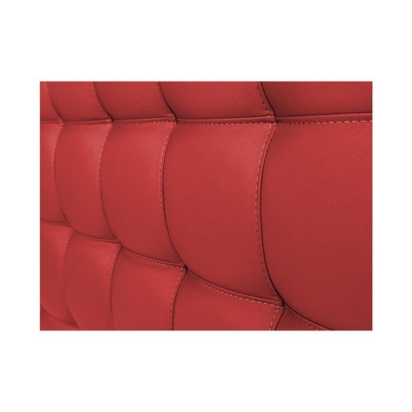 Rdeče vzglavje Cosmopolitan design Torino, širina 202 cm-image-2