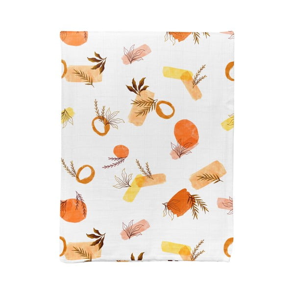 Bela otroška odeja iz muslina 75x100 cm Rhapsody – Mijolnir