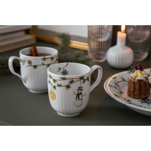 Komplet 2 porcelanskih božičnih vrčev Kähler Design, 330 ml-image-2