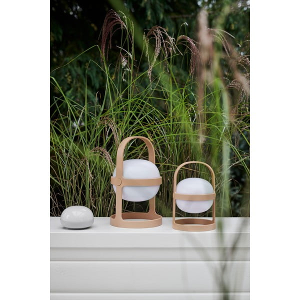 LED prenosljiva zunanja svetilka s solarnim panelom in USB ø 12 cm Soft Spot – Rosendahl-image-2