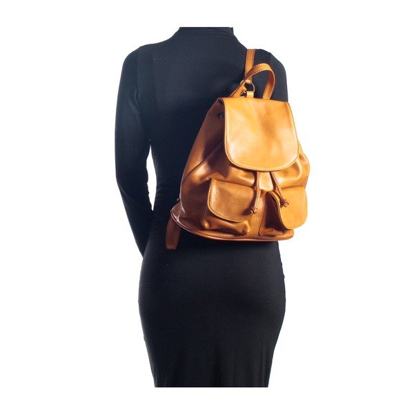Usnjeni nahrbtnik Isabella Rhea 2127 Cognac-image-4