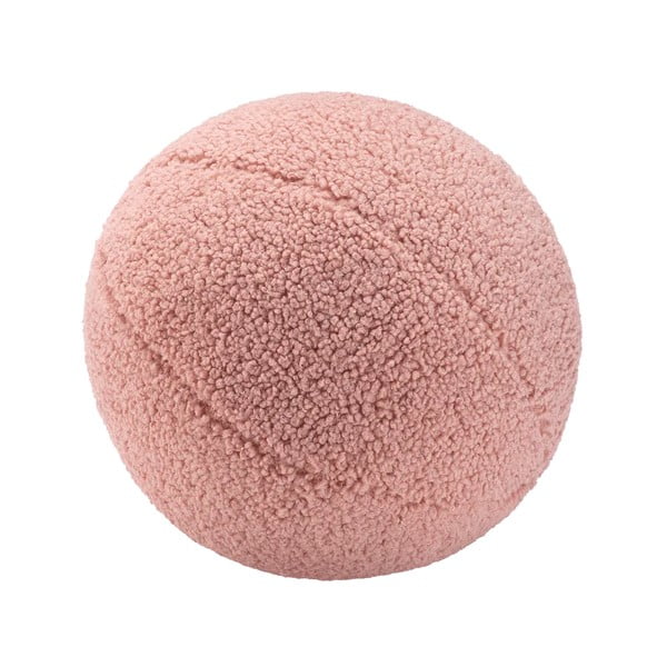 Rožnata otroška blazina bouclé Ball – Wigiwama