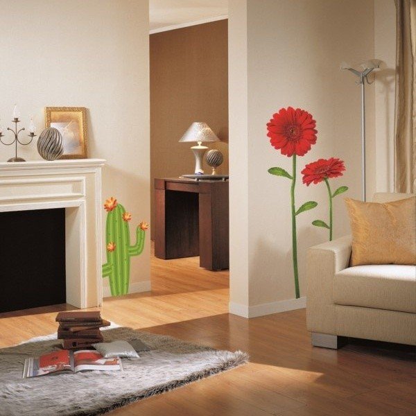 Nalepka Ambiance Gerbera cvetje-image-1