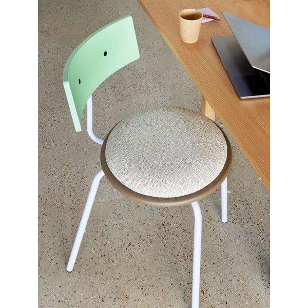 Sedežna blazina ø 38 cm Muted – Hübsch-image-1