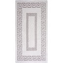 Sivo-bež bombažna preproga Vitaus Versace, 80 x 200 cm