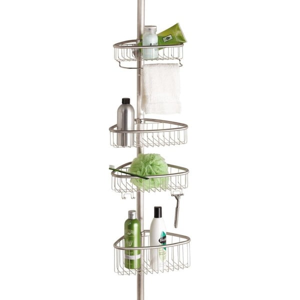 Nastavljivo kopalniško stojalo iz nerjavečega jekla iDesign Forma-image-3