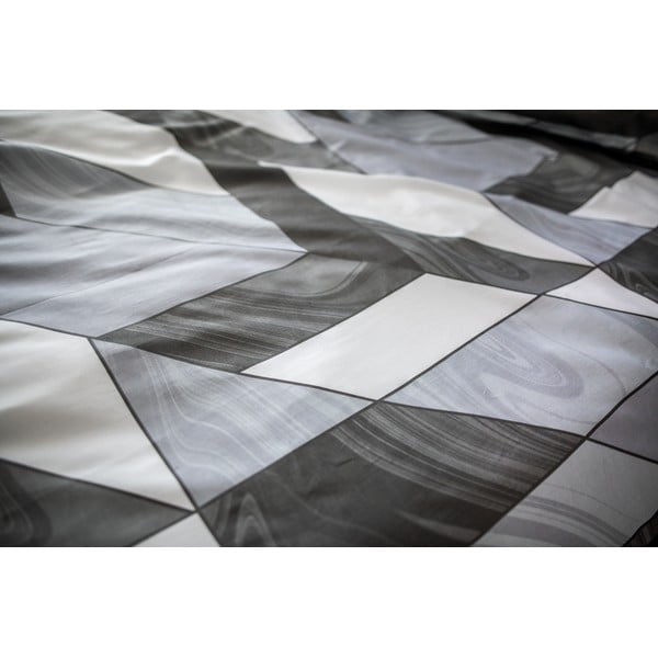 Siva posteljnina iz bombažnega satena Cotton House Kevin, 140 x 200 cm-image-2