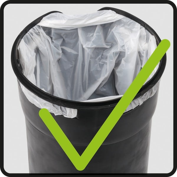 Črn koš za smeti Wenko Leman, 5 l-image-3