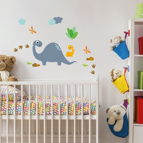 Stenske nalepke Ambiance Cute Dinosaur Stickers-image-3