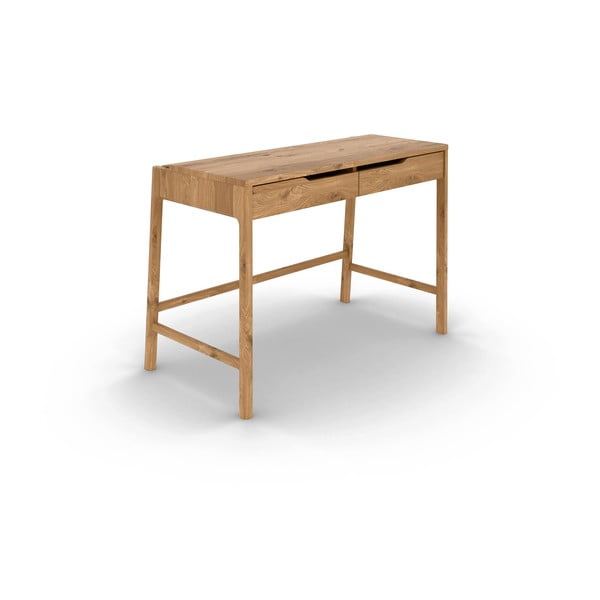 Kozmetična miza iz masivnega hrasta 57x110 cm Twig – The Beds-image-2