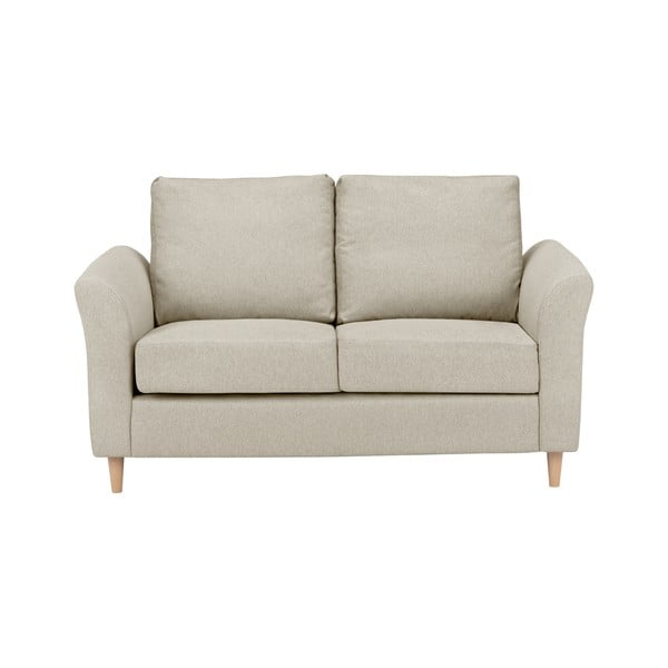 Bež dvosedežna zofa Kooko Home Smooth-image-4
