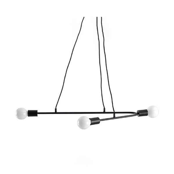 Črna viseča svetilka 80x40 cm Latomia - Nice Lamps