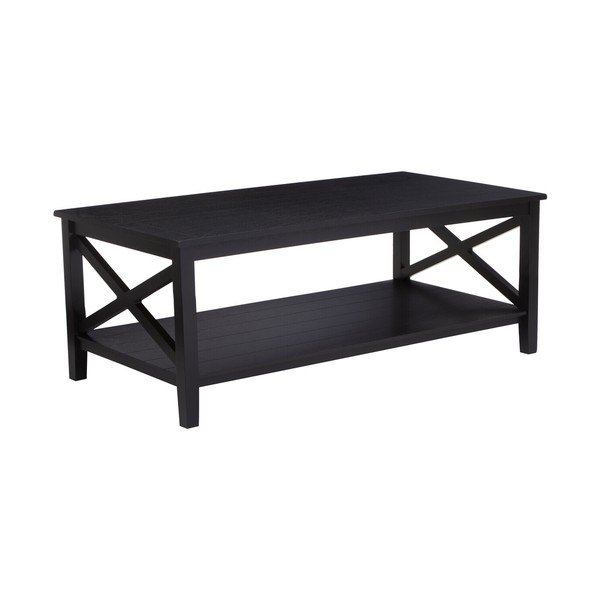 Črna klubska mizica 60x120 cm Heritage – Premier Housewares