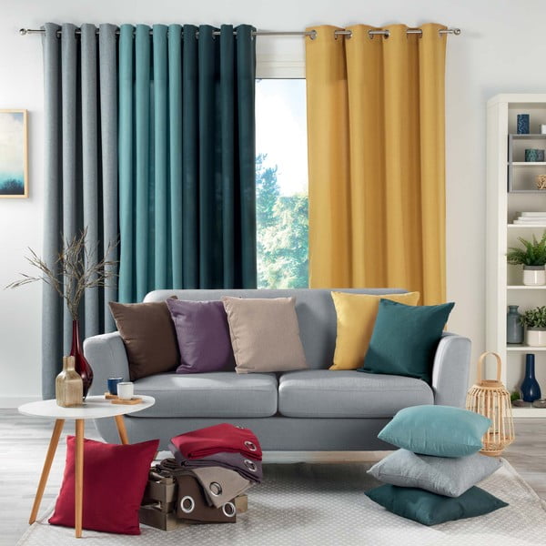 Modra zavesa 140x280 cm Meliane – douceur d'intérieur-image-3