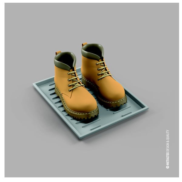 Metaltex Zapatos pladenj za kapljice za čevlje-image-1