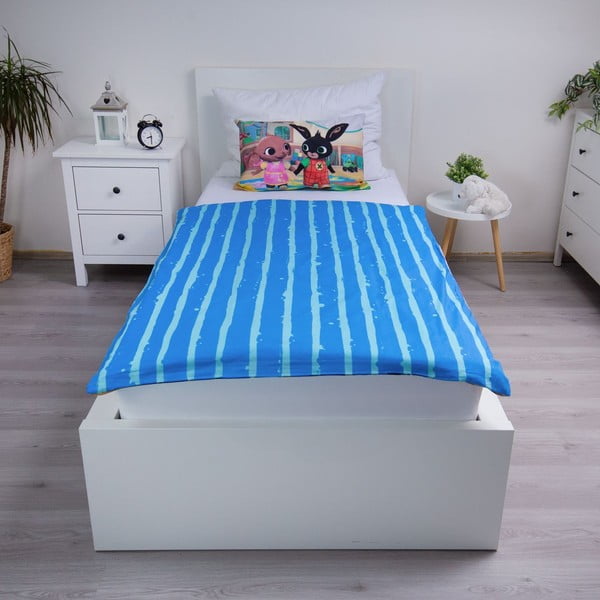 Bombažna otroška posteljnina za otroško posteljico 100x135 cm Bing Bunny "Tower" – Jerry Fabrics-image-2