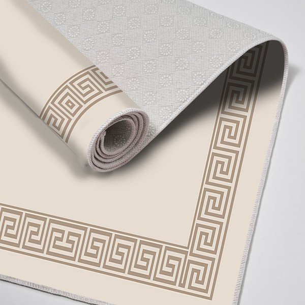 Svetlo rjave kopalniške preproge v kompletu 2 ks 60x100 cm – Foutastic-image-3