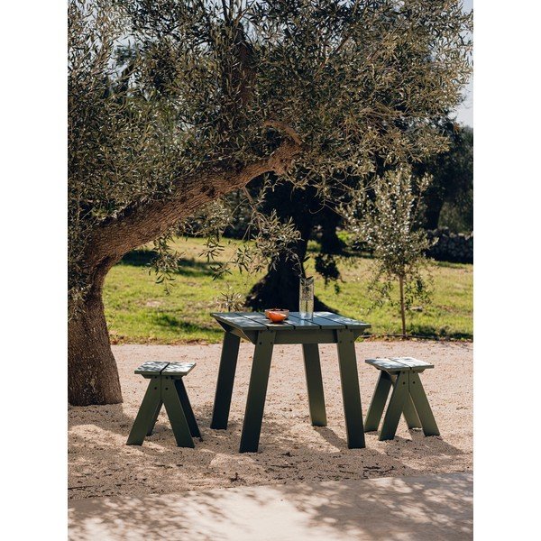 Zelen vrtni stol iz masivnega lesa Navo – noo.ma-image-2