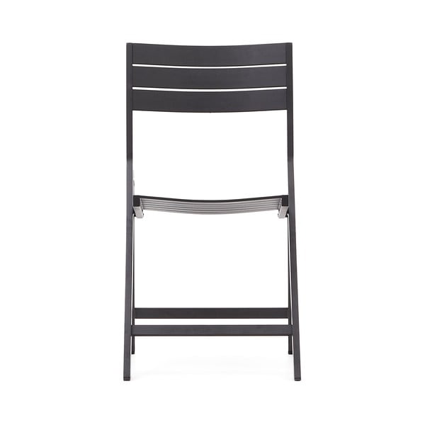 Črn kovinski vrtni stol Torreta – Kave Home-image-4