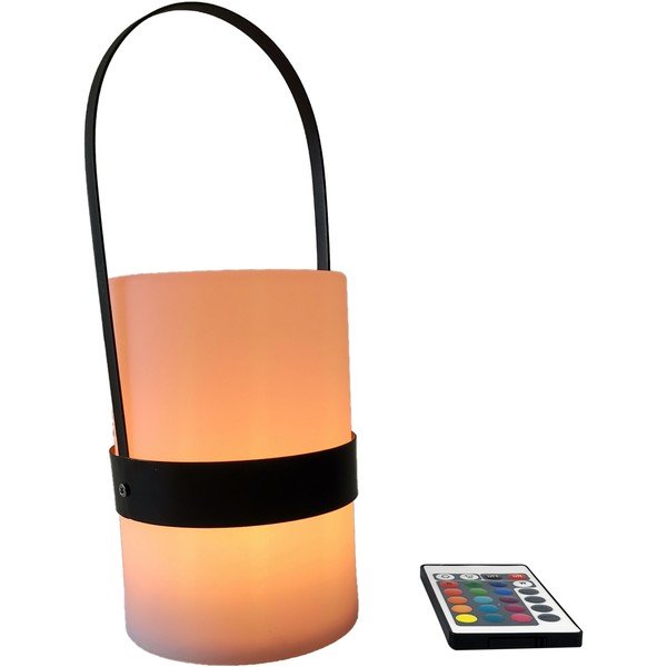 Črna LED lanterna (višina 15 cm) – Hilight-image-2