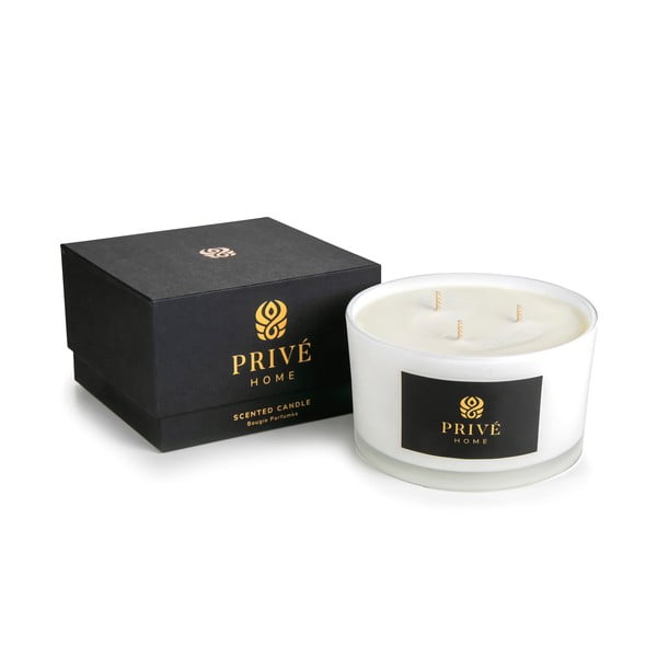 Dišeča sveča iz sojinega voska čas gorenja 45 h Delice d'Orient – Privé Home-image-2