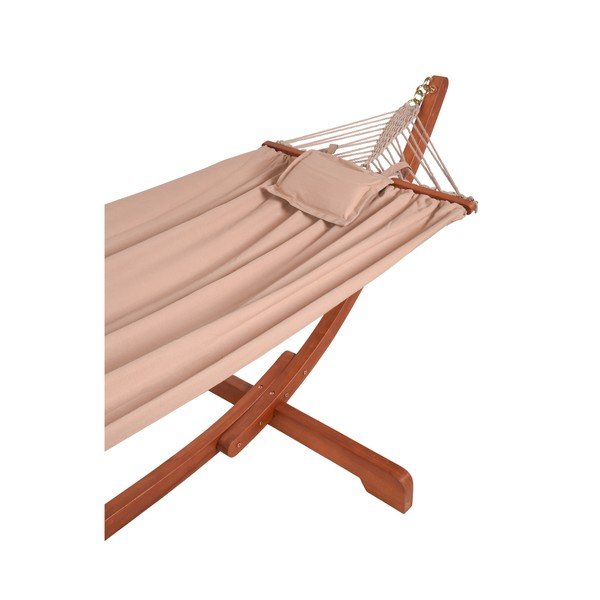 Vrtni gugalni stol na konstrukciji iz evkaliptusovega lesa Garden Pleasure Hammock Madeira-image-1