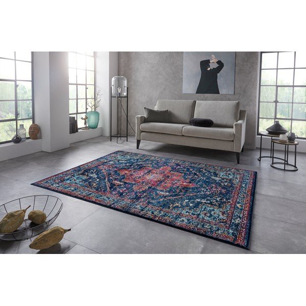 Temno modro-rdeča preproga Nouristan Azrow, 120 x 170 cm-image-1