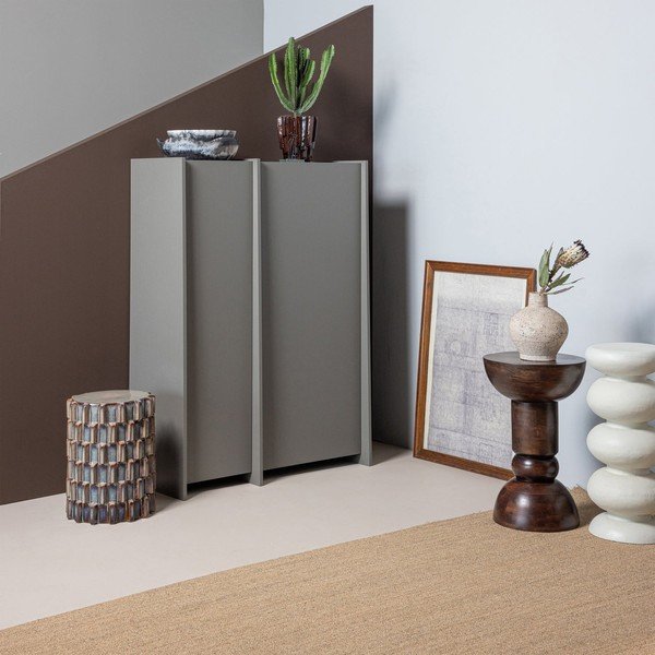 Okrogla stranska mizica iz masivnega manga ø 46 cm Emel – WOOOD-image-2