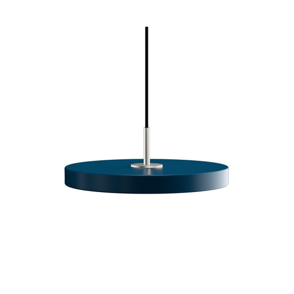 Modrozelena LED viseča svetilka s kovinskim senčnikom ø 31 cm Asteria Mini – UMAGE