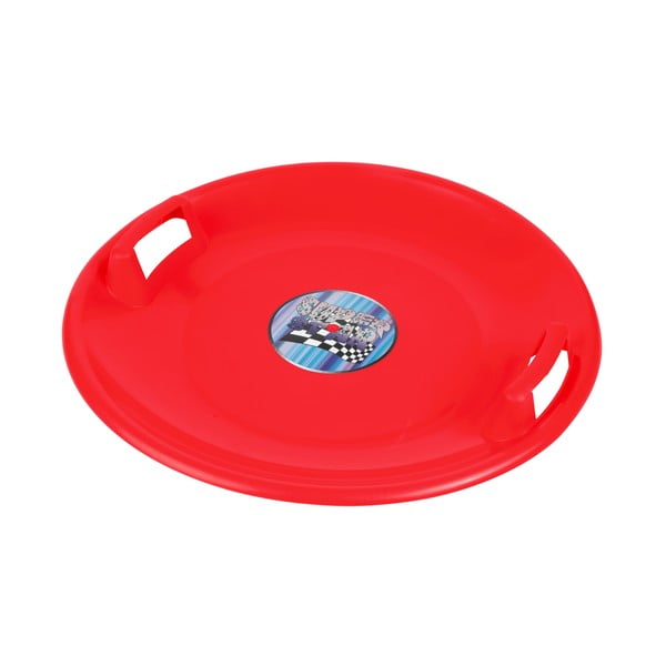 Rdeč krožnik za sankanje Gizmo Super Star, ⌀ 60 cm