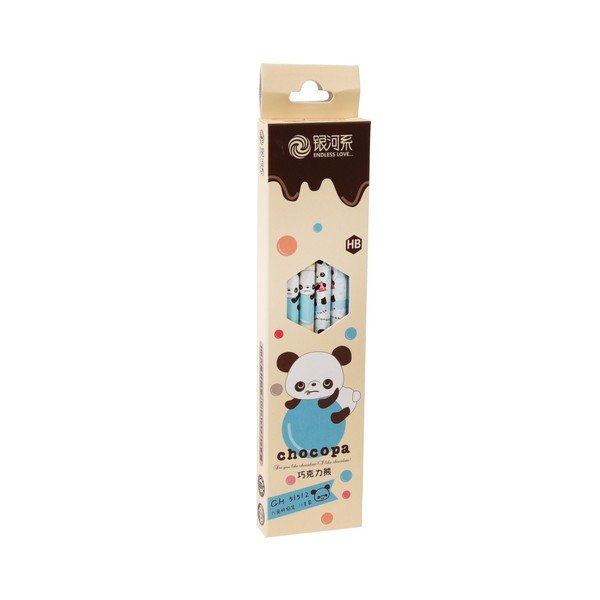 Komplet 12 svinčnikov Rex London Choco Panda-image-1