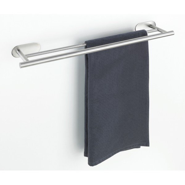 Držalo za brisače iz nerjavečega jekla v mat srebrni barvi z namestitvijo brez vrtanja Orea Duo – Wenko-image-4