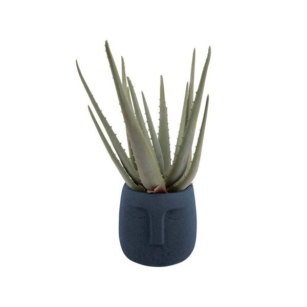 Temno moder keramičen lonec PT LIVING Face, ø 15 cm-image-2