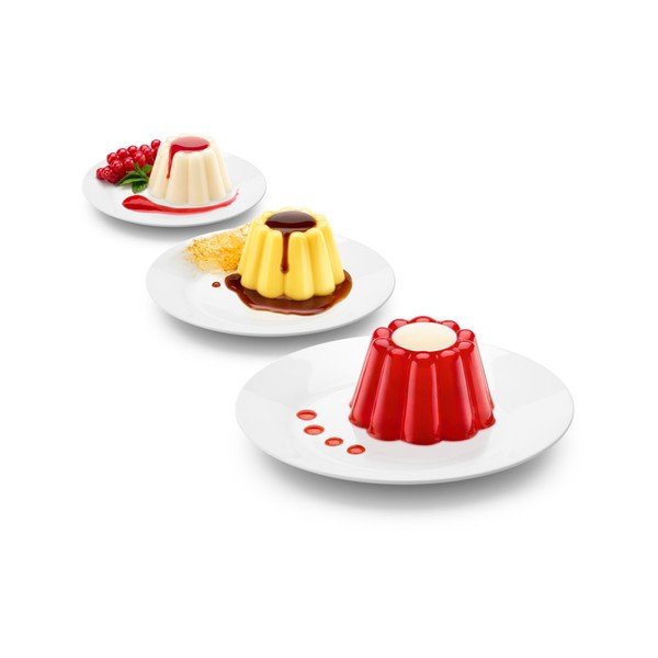 Komplet 4 modelov za puding Metaltex, ø 8 x 7 cm-image-2