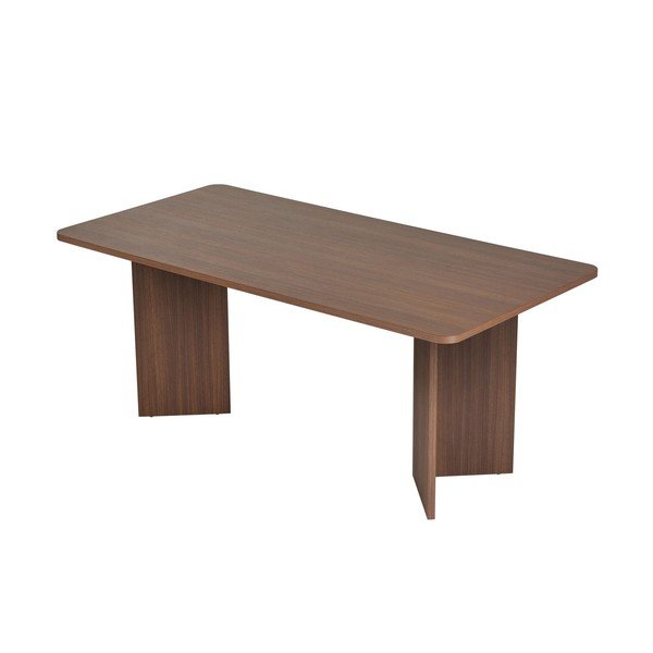 Jedilna miza v orehovem dekorju 90x180 cm Linza – Kalune Design-image-3