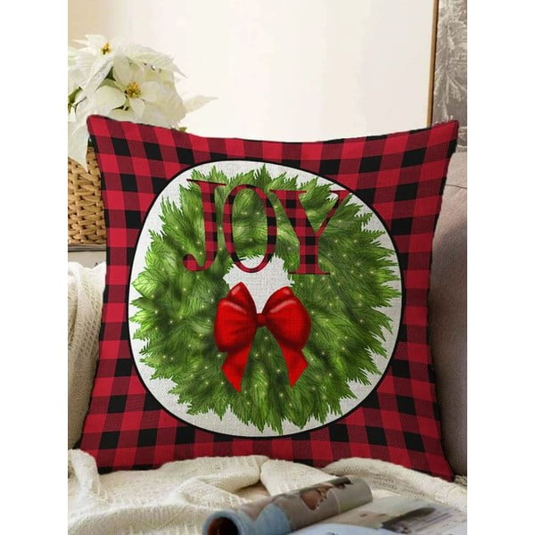 Prevleka za blazino z božičnim motivom 43x43 cm – Mila Home