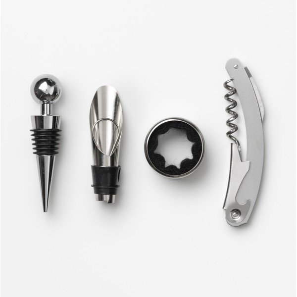 Pribor za vino iz nerjavečega jekla The Essentials Wine Tools – Printworks