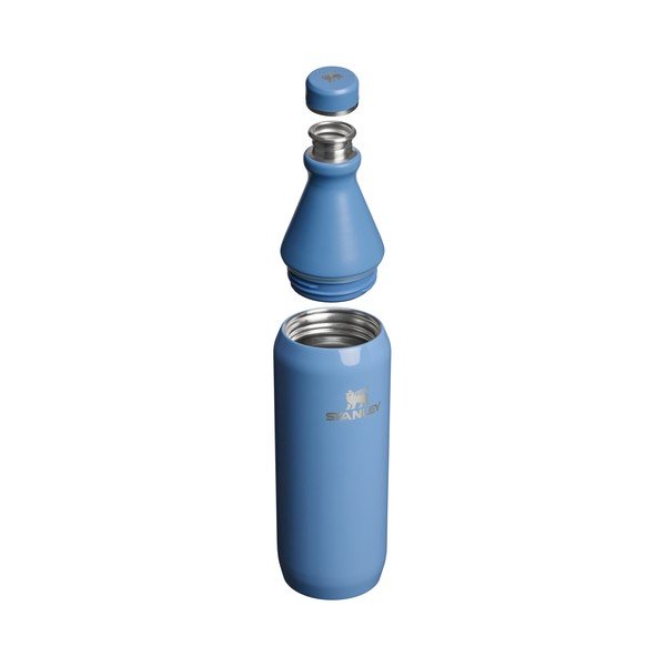 Modra termovka iz nerjavečega jekla 600 ml All Day Slim Bottle Blue Sky Gloss – Stanley-image-1